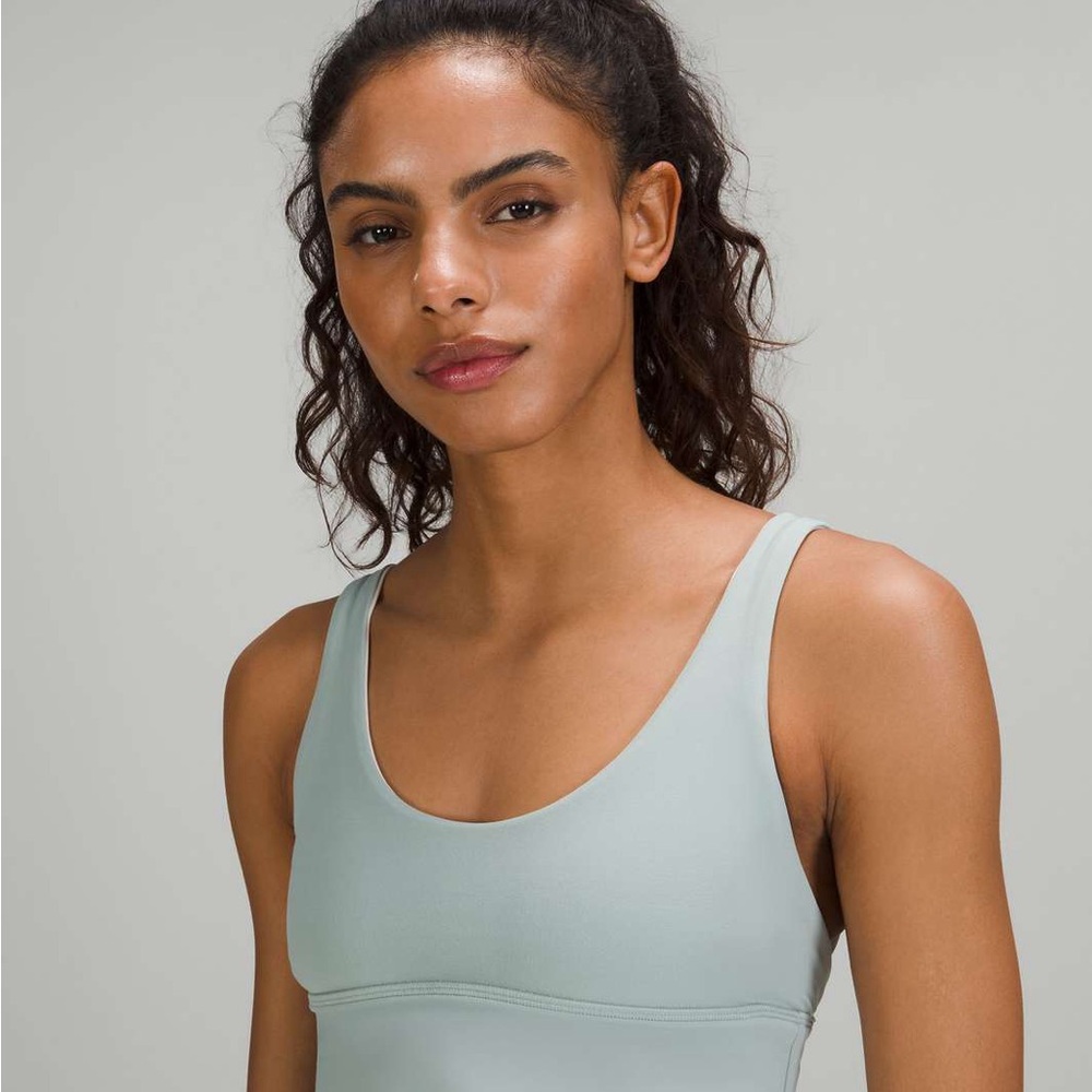 Lululemon Align Bra Silver Blue / White Opal